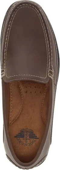 Dockers Mens Catalina Leather Casual Loafer Shoe, Black, Size 8 W - Image 4