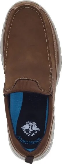 Dockers Mens Coban Casual Slip-on Loafer Shoes, Dark Brown, Size 8.5 W - Image 3