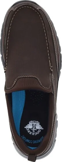 Dockers Mens Coban Casual Slip-on Loafer Shoes, Dark Brown, Size 8.5 W - Image 4