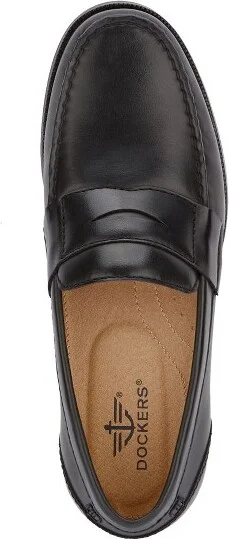 Dockers Mens Colleague Dress Penny Loafer Shoe, Dark Brown, Size - Image 3