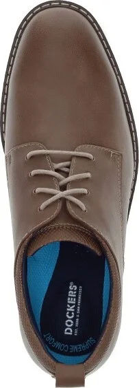 Dockers Mens Damick Dress Casual Lace Up Oxford Shoe, Cognac, Size - Image 4