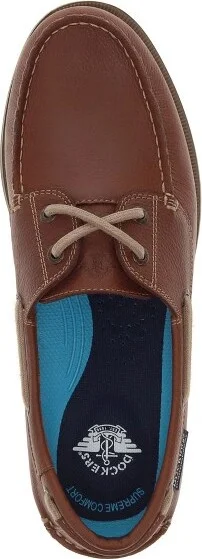Dockers Mens Dennison Genuine Leather Dress Casual Boat Shoe, Light Grey, Size - Image 6