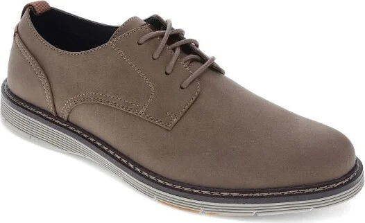 Dockers Mens Easedale Dress Casual Lace Up Oxford Shoe, Dark Taupe, Size