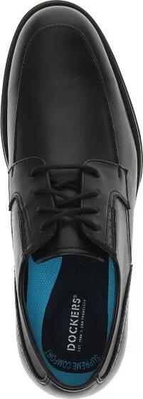 Dockers Mens Elmer Synthetic Leather Dress Oxford Lace Up Shoe, Black, Size - Image 2