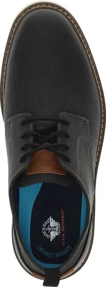 Dockers Mens Elmington Synthetic Leather Dress Casual Lace Up Oxford Shoe, Dark Tan, Size - Image 3