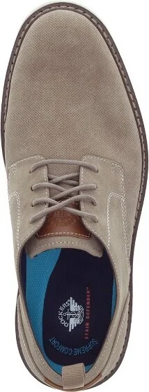 Dockers Mens Elmington Synthetic Leather Dress Casual Lace Up Oxford Shoe, Dark Tan, Size - Image 5