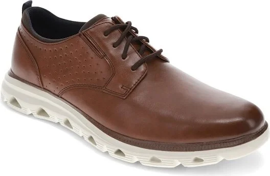 Dockers Mens Finley Casual Lace Up Oxford Shoes, Butterscotch, Size