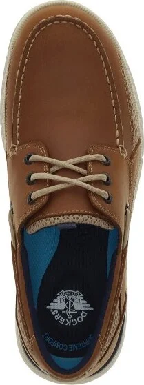 Dockers Mens Harden Genuine Leather Casual Classic Boat Shoe, Tan, Size - Image 2