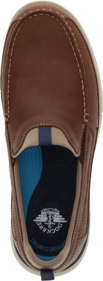 Dockers Mens Holgate Genuine Leather Casual Boat Shoe, Briar, Size - Image 2
