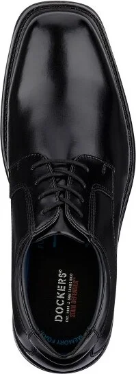 Dockers Mens Irving Slip Resistant Work Dress Oxford Shoe, Black, Size - Image 2