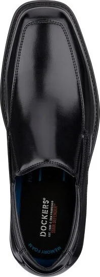 Dockers Mens Lawton Slip Resistant Work Dress Loafer Shoe, Black, Size 9.5 W - Image 2
