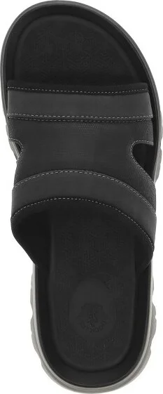 Dockers Mens Luis Synthetic Leather Casual Slip On Sandal Shoe, Dark Tan, Size - Image 3