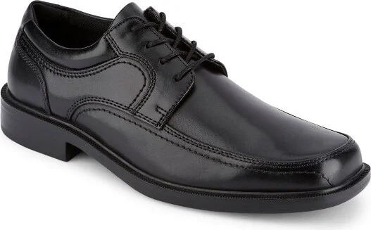 Dockers Mens Manvel Dress Oxford Shoe, Black, Size 9 W