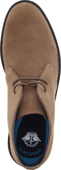 Dockers Mens Nigel Genuine Suede Dress Casual Lace Up Ankle Boot, Cognac, Size - Image 3