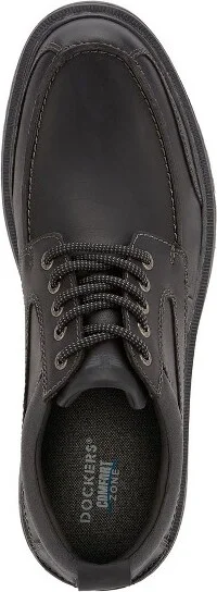 Dockers Mens Overton Leather Rugged Casual Oxford Shoe with Stain Defender - Wide Widths Available, Black, Size - Image 2