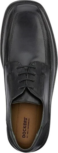 Dockers Mens Perspective Leather Dress Oxford Shoe - Wide Widths Available, Black, Size 12 W - Image 2