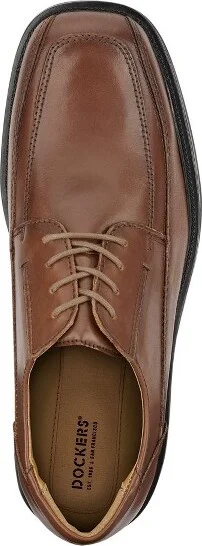 Dockers Mens Perspective Leather Dress Oxford Shoe - Wide Widths Available, Black, Size 12 W - Image 7