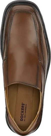 Dockers Mens Proposal Leather Dress Loafer Shoe, Black, Size 14 W - Image 4