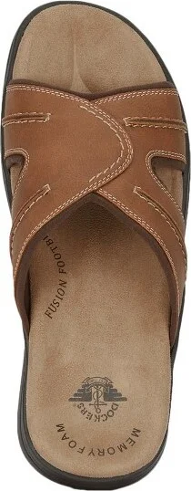Dockers Mens Sunland Casual Slide Sandal Shoe, Dark Brown, Size - Image 6