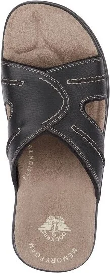 Dockers Mens Sunland Casual Slide Sandal Shoe, Dark Brown, Size - Image 7