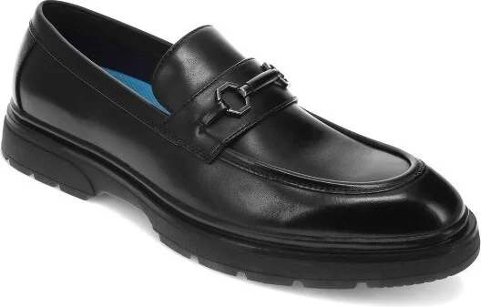Dockers Mens Thacher Dress Casual Slip On Loafer Shoe, Black, Size