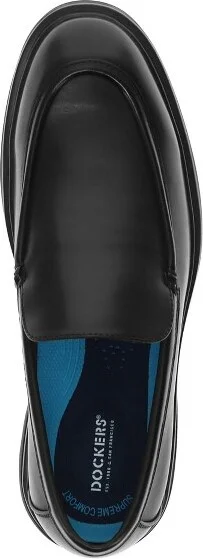 Dockers Mens Thayer Dress Casual Slip On Loafer Shoe, Black, Size - Image 2