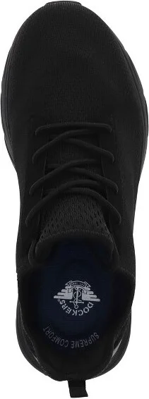 Dockers Mens Thompson Lightweight Slip Resistant Work Casual Lace Up Safety Sneaker Shoe, Black, Size - Image 11