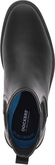Dockers Mens Townsend Slip Resistant Work Safety Chelsea Boots, Black, Size - Image 2