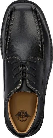 Dockers Mens Trustee Leather Dress Casual Oxford Shoe, Black, Size - Image 2
