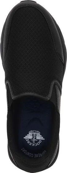 Dockers Mens Tucker Lightweight Slip Resistant Work Casual Safety Sneaker Shoe, Black, Size - Image 2