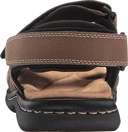 Dockers Newpage Quarter Strap Sandal Men's Shoes Dark Tan : 7 D - Medium, Synthetic - Image 5