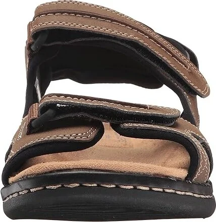 Dockers Newpage Quarter Strap Sandal Men's Shoes Dark Tan : 7 D - Medium, Synthetic - Image 6