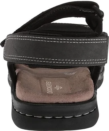 Dockers Newpage Quarter Strap Sandal Men's Shoes Grey Distressed : 7 D - Medium, Synthetic - Image 5