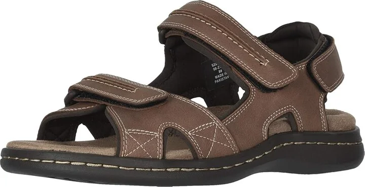 Dockers Newpage Quarter Strap Sandal Men's Shoes Rust : 8 D - Medium, Synthetic - Image 2