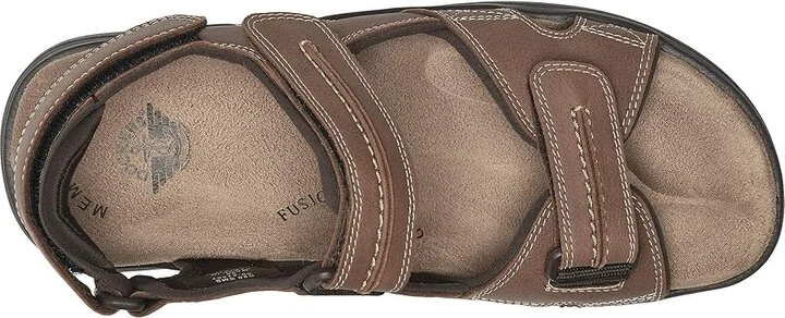 Dockers Newpage Quarter Strap Sandal Men's Shoes Rust : 8 D - Medium, Synthetic - Image 3