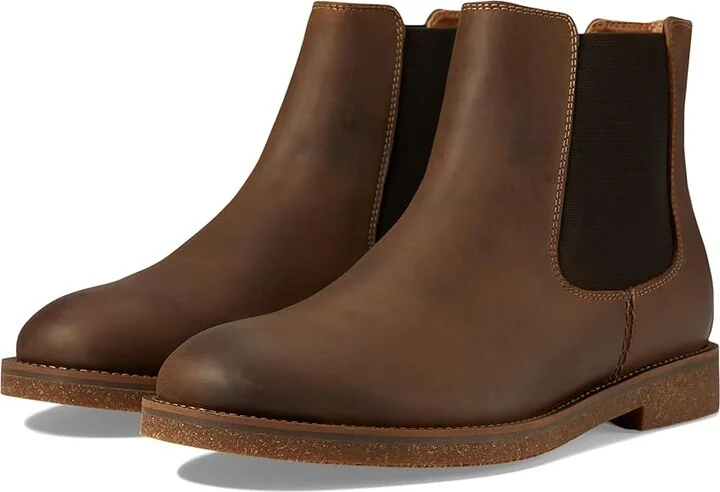 Dockers Novato Men's Boots Dark Brown : 8.5 D - Medium, Leather