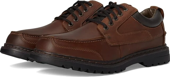 Dockers Overton Men's Shoes Red/Brown Soft Oiled Crazyhorse : 7 D - Medium, Leather