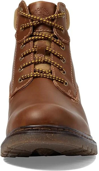 Dockers Richmond Men's Lace-up Boots Dark Tan : 7 D - Medium, Synthetic - Image 2
