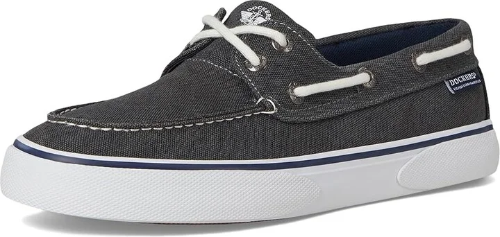 Dockers Rowe Men's Slip on Shoes Black : 8.5 D - Medium, Canvas - Image 5