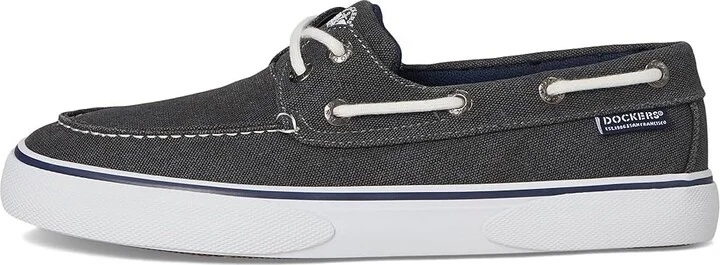 Dockers Rowe Men's Slip on Shoes Black : 8.5 D - Medium, Canvas - Image 6
