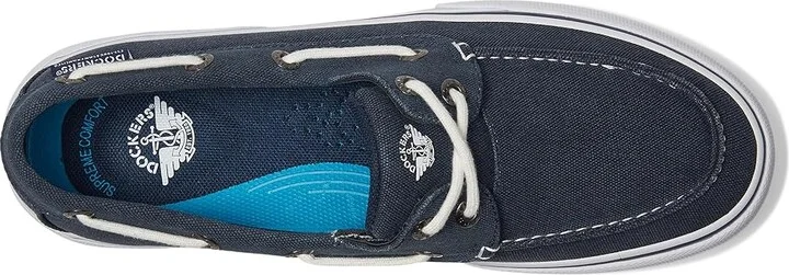 Dockers Rowe Men's Slip on Shoes Navy : 11 D - Medium, Canvas - Image 2