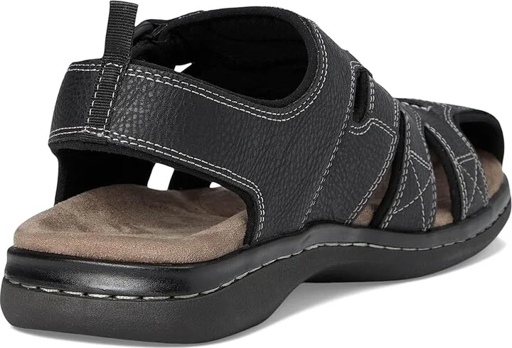 Dockers Searose Fisherman Sandal Men's Shoes Black : 7 D - Medium, Leather/Synthetic - Image 5