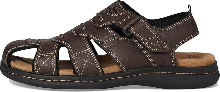 Dockers Searose Fisherman Sandal Men's Shoes Briar : 7 D - Medium, Leather/Synthetic - Image 7