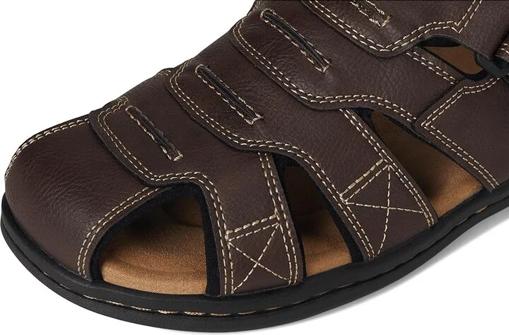 Dockers Searose Fisherman Sandal Men's Shoes Briar : 7 D - Medium, Leather/Synthetic - Image 8