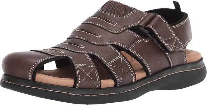 Dockers Searose Fisherman Sandal Men's Shoes Rust : 7 D - Medium, Leather - Image 2