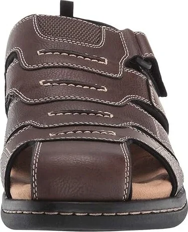 Dockers Searose Fisherman Sandal Men's Shoes Rust : 7 D - Medium, Leather - Image 6