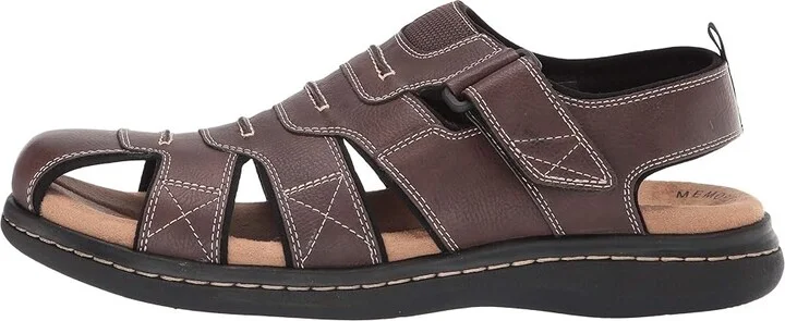Dockers Searose Fisherman Sandal Men's Shoes Rust : 7 D - Medium, Leather - Image 7