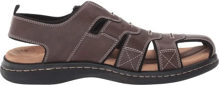 Dockers Searose Fisherman Sandal Men's Shoes Rust : 7 D - Medium, Leather - Image 8