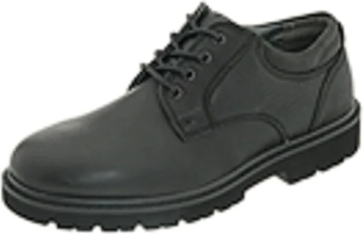 Dockers Shelter Plain Toe Men's Lace up casual Shoes Black Full Grain Leather : 7 D - Medium - Image 2