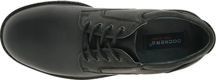 Dockers Shelter Plain Toe Men's Lace up casual Shoes Black Full Grain Leather : 7 D - Medium - Image 3